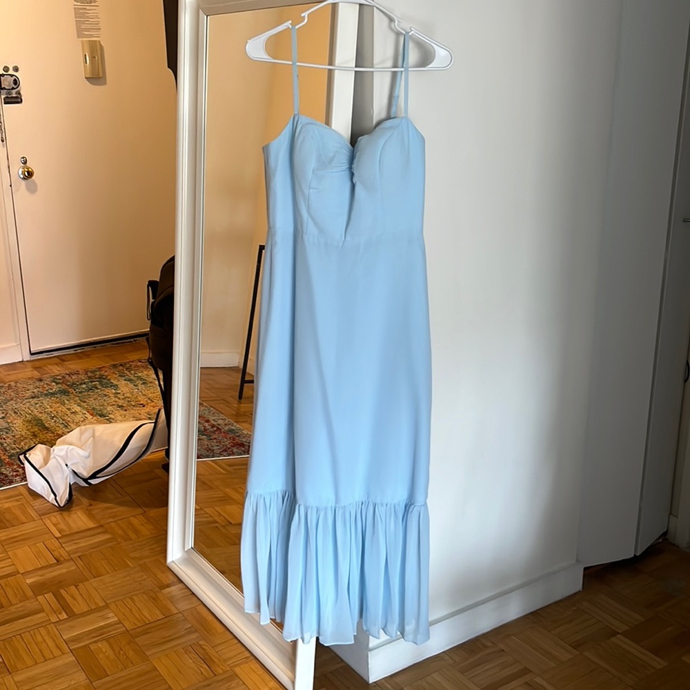 Baby Blue Wedding Dress